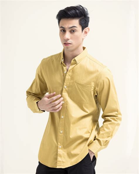 Men Plain Casual Shirt