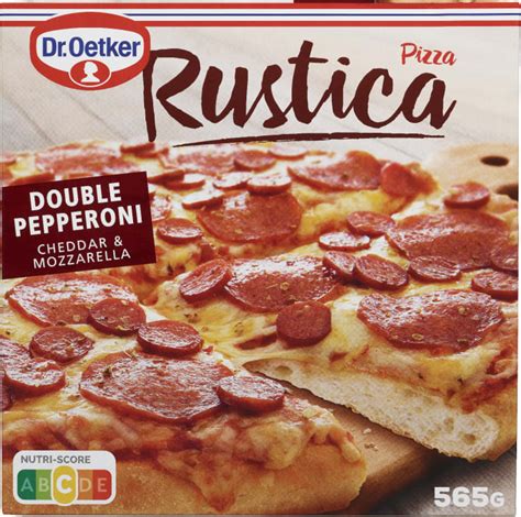 Rustica Pizza Double Pepperoni 565g Dr Oetker Kassalapp