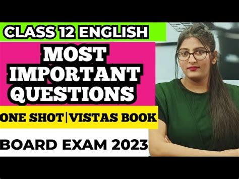 Class 12 English Vistas Most Important Short Questions Class 12