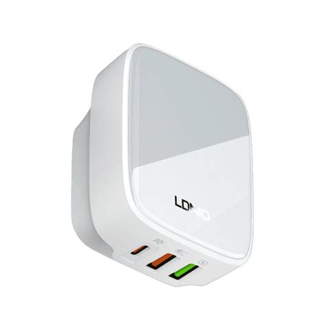 Uniwersalna Adowarka W Porty Usb Pd Qc Ldnio Q White