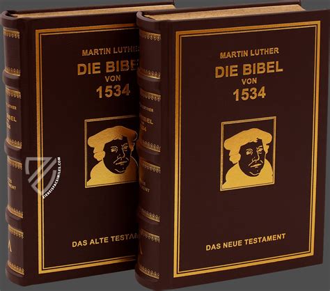 Martin Luther The 1534 Bible Ziereis Facsimiles