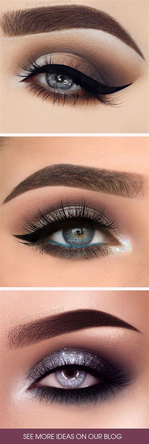 36 Stunning Eye Shadow Looks For Gorgeous Grey Eyes Dramatic Eye