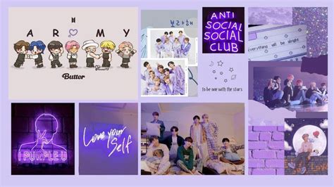 BTS Wallpaper Purple | Bts not today wallpaper, Bts wallpaper desktop ...