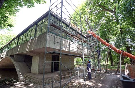 Montenegro Y Katopodis Recorrieron Las Obras De La Casa Del Puente