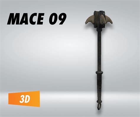 Mace 09 – Bone Mace – Filebase for Unity