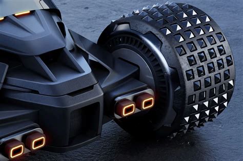 The Ultra Futuristic Batmobile Ozzie Small