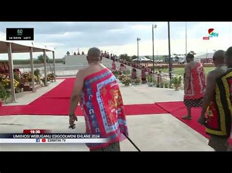 Arrival Of His Majesty King Mswati Iii At Hlane Royal Residence For The