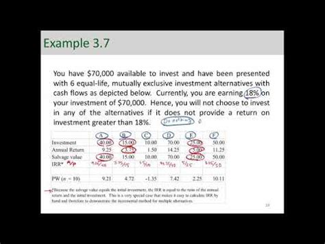 Incremental Irr Analysis Pairwise Comparison Youtube