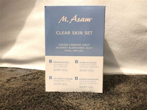 M Asam Clear Skin Set Test • Gegen Pusteln Und Falten