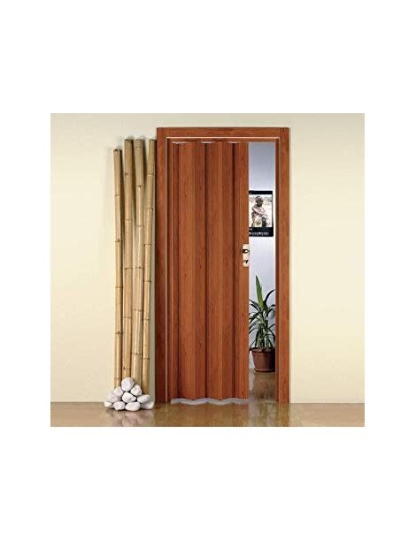 Porta A Soffietto Ciliegio Effetto Legno Misura 88 5X214H