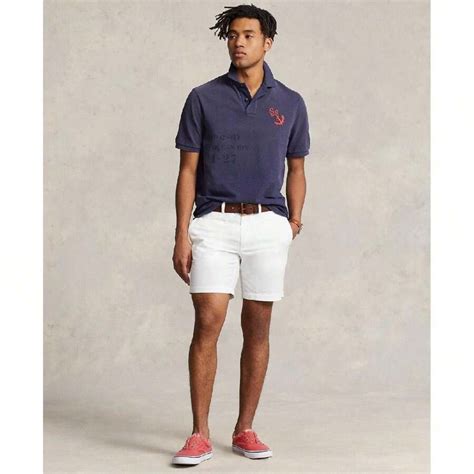 Polo Ralph Lauren Camiseta polo de hombre ajuste clásico azul marino