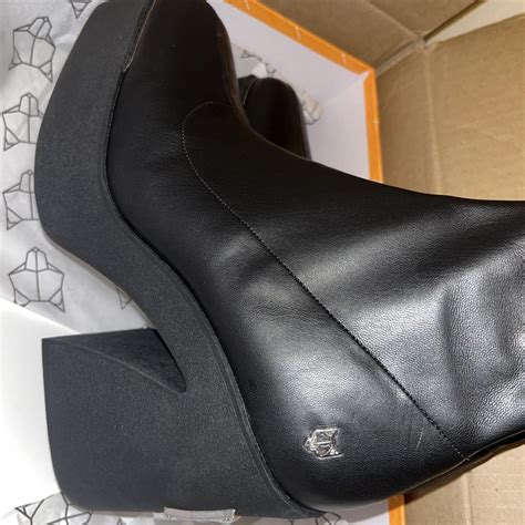 Naked Wolfe Impact Black Boots Size 10 In Depop