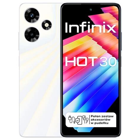 Infinix Hot 30 8 256gb 6 78 90hz Biały X6831 Smartfon Niskie Ceny I Opinie W Media Expert