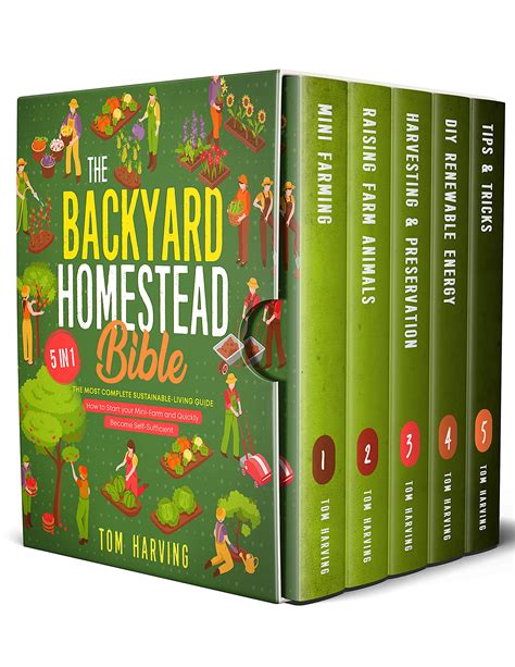 The Backyard Homestead Bible 5 In 1 The Most Complete Sustainable