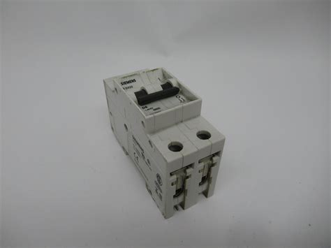 Siemens 5sx22 D6 Circuit Breaker 6a 400vac 2p Used Industrial