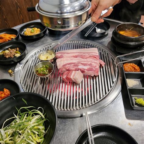 광주첨단고기집 숯불고깃간 오겹살 맛집 네이버 블로그