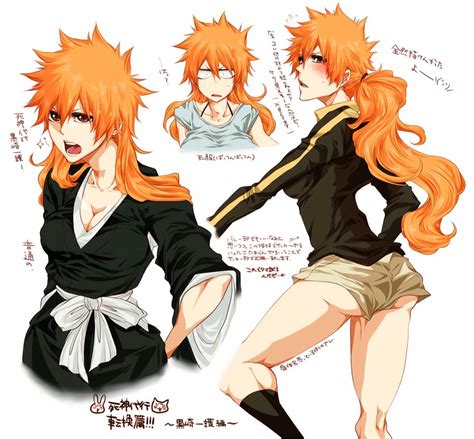 Genderbend Ichigo Manga Bleach Anime Bleach Parejas De Bleach