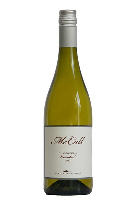 2021 Chardonnay Unoaked McCall Wines