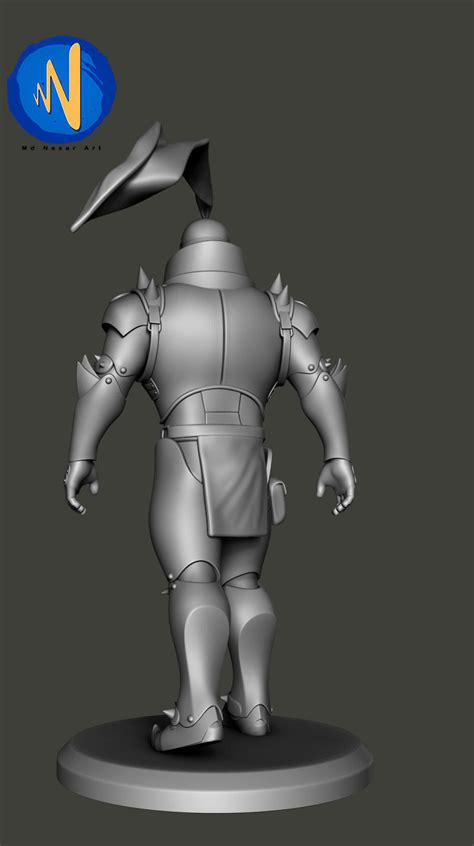 Alphonse Elric 3d Print Model 3d Model 3d Printable Cgtrader