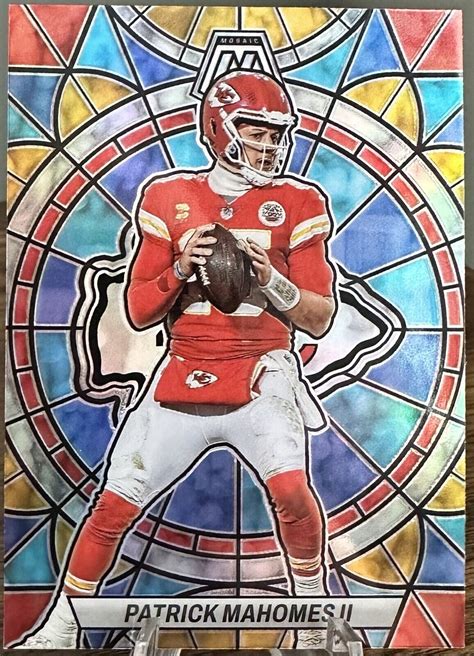 Panini Mosaic Stained Glass Patrick Mahomes Ll Case Hit Ssp Sg