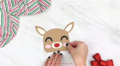 The Cutest Reindeer Headband Craft For Christmas Free Template