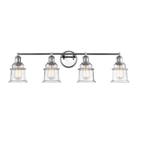 Millennium Lighting 3 Light Bathroom Vanity Fixture With Clear Glass