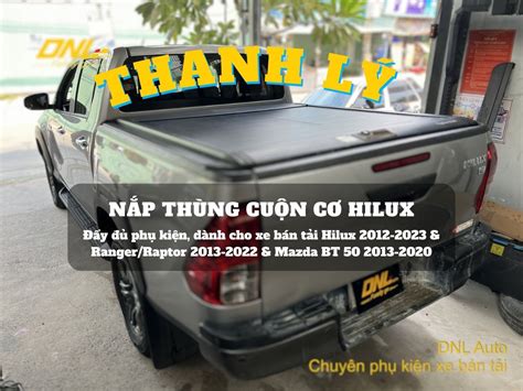 Thanh lý nắp thùng cuộn cơ Hilux cũ giá rẻ