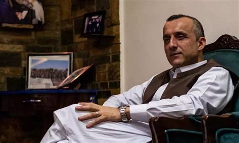 Pakistan Effectively In Charge Of Afghanistan Saleh