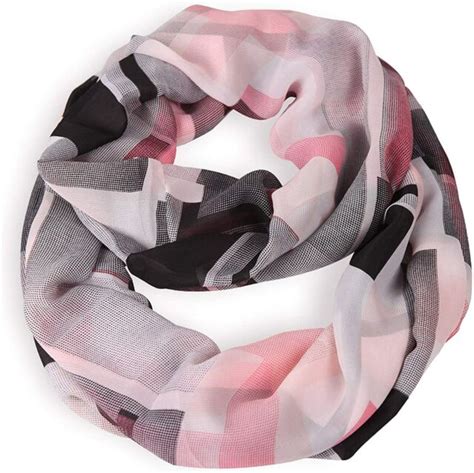 Missshorthair Fashion Infinity Scarf For Women Lightweightlarge