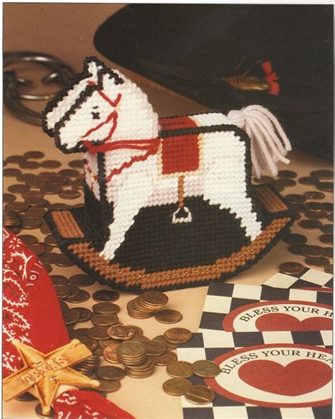 Rocking Horse Bank Plastic Canvas Patterns