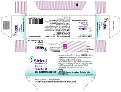 Stelara Fda Prescribing Information Side Effects And Uses