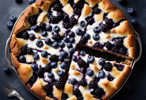 Upside Down Blueberry Skillet Cake Infinityrecipes