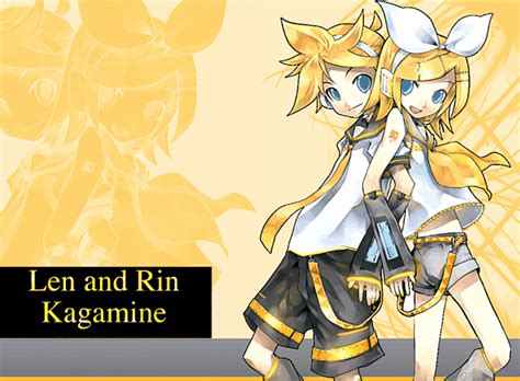 Rin Y Len Kagamine Wiki VOCALOID UTAULOID Amino Amino