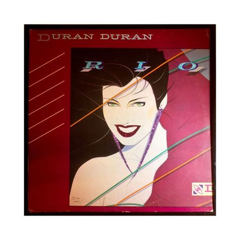 Glittered Vintage Duran Duran Rio Album Art | Etsy