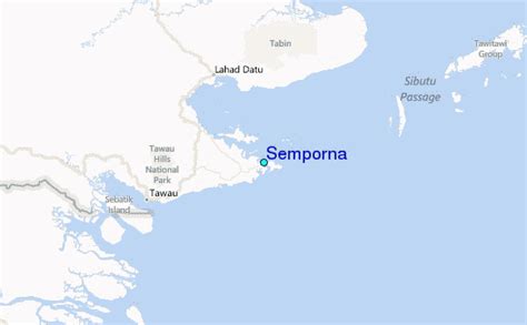 Semporna Tide Station Location Guide