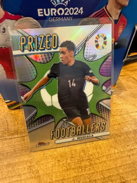 TOPPS FINEST ROAD To UEFA Euro 2024 Germany Jamal Musiala Prized