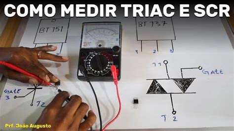 Como Medir Triac E Scr Youtube