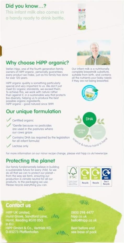 Hipp Stage 1 Organic Infant Formula Baby Milk Powder in India