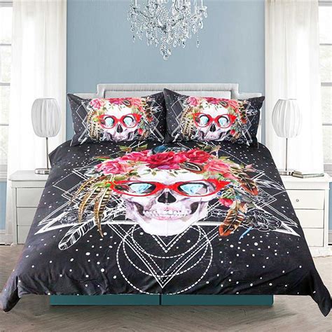 Cool Skull Duvet Covers To Bring A Distinct Appeal To Your Bedrooms