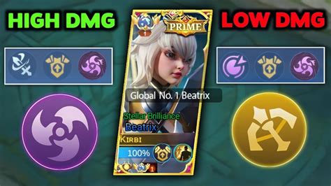 NEW BEST EMBLEM FOR BEATRIX 1 HIT HIGH DAMAGE GLOBAL BEATRIX BEST