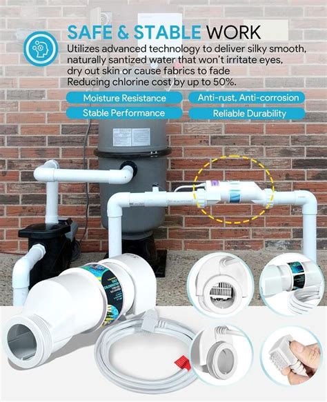 Salt Chiorination Cell T Replacement For Hayward Turbocell For