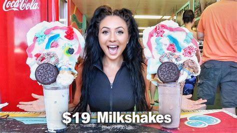 World S Largest Milkshake Challenge Girl Vs Food Sugar Overload