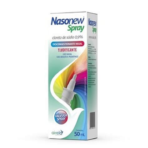 CLORETO DE SÓDIO NASONEW 0 9 SPRAY 50ML Ultrafarma