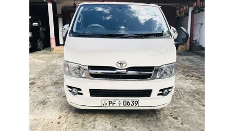 Vehicles Van Buses Lorries Toyota Kdh For Sale In Sri Lanka