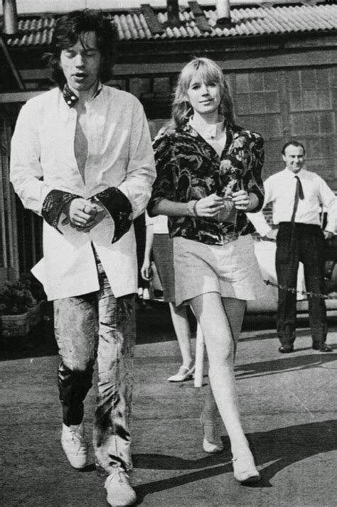 Cool couple: Marianne Faithfull & Mick Jagger - ROCK'N'FIOCC