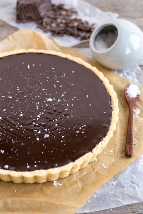 Dark Chocolate Ganache Tart Liv For Cake