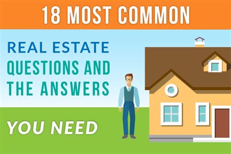 Real Estate Questions And The Answers You Need To Know