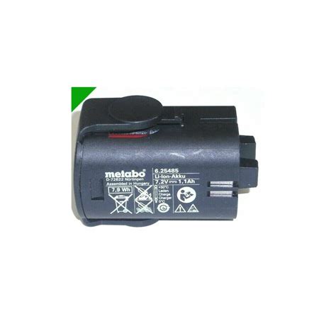 Metabo Akku 7 2 V Mit 3 Ah Li 7 2 Volt 6 25485 6 25487 68 80