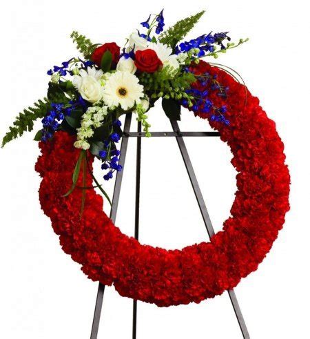 The Veterans Wreath - by Arizona Floral Exchange