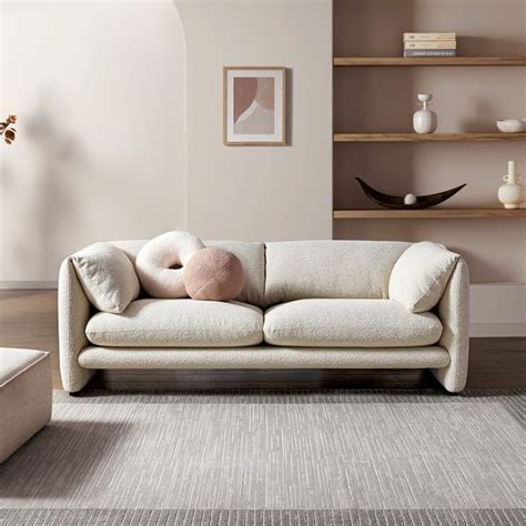 Lucas Performance Bouclé Sofa Castlery